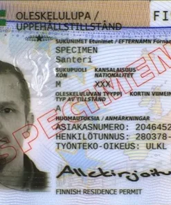 Buy Finland permanent residence card