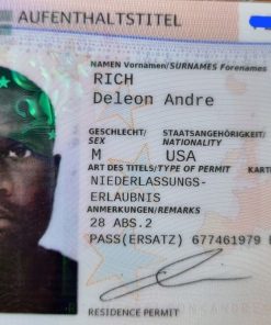 Buy Germany permanent residence card