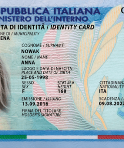 Buy Italian Identity cards