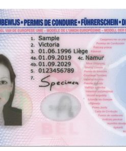 Buy Belgium driver's licence