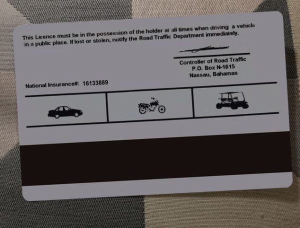 Buy Bahamas Driver Licence