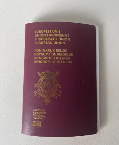 Belgium Passport original