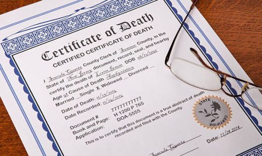 Buy Death Certificate Online