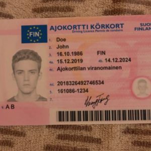 Finland Driver's License
