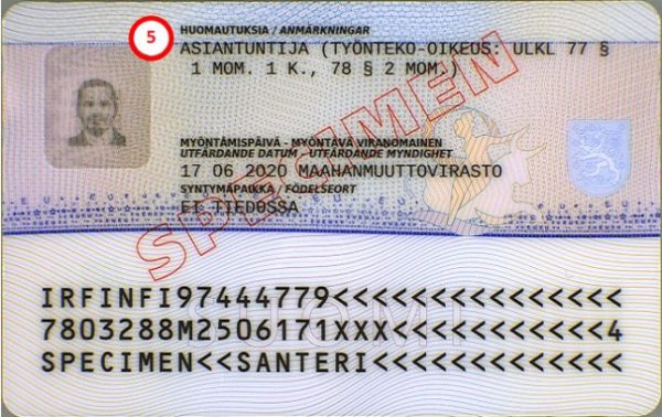 Buy Finland Residence Permit Card