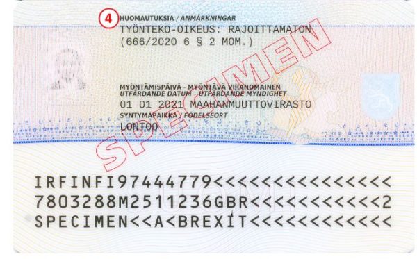 Buy Finland Residence Permit Card