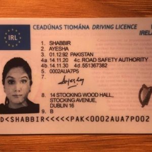 Buy Ireland Driver's License