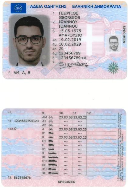 Buy Greece Driving Licence online