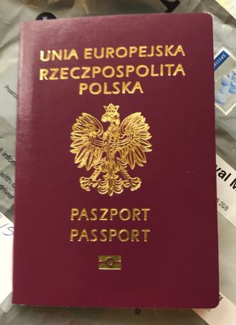 Fake Polish passport
