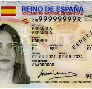 New Spain Identity card