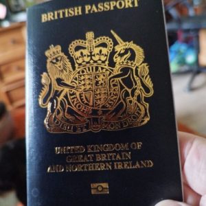 UK Passport new