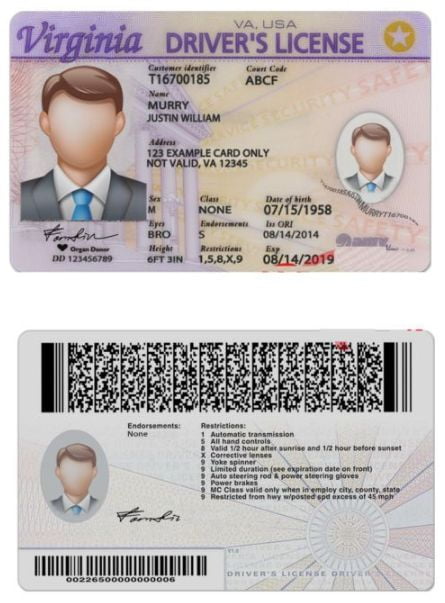 Buy Virginia Driver's License and ID Card