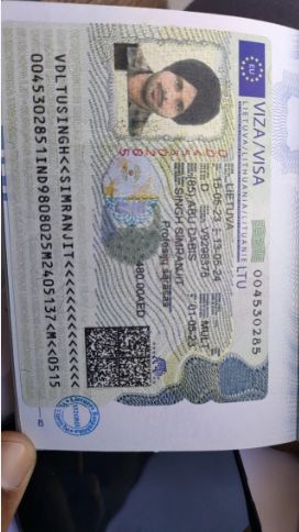 Buy EU visa sticker online